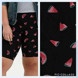 🆕🍉 1X WATERMELON PRINT BIKE SHORT🍉